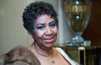 Singer Aretha Franklin