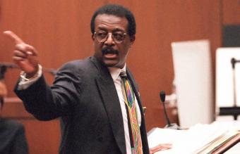 Defense lawyer Johnnie Cochran Jr.