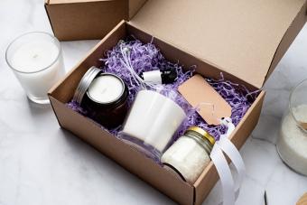 Candle gift box