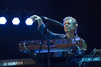 LVIV, UKRAINE - JUNE 27, 2017: Chick Corea Elektric Band (jazz fusion band) performed at the jazz festival Alfa Jazz Fest on June 27, 2017 in Lviv, Ukraine