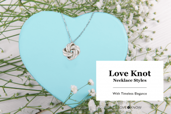 9 Love Knot Necklace Styles With Timeless Elegance 