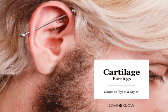 Cartilage Earrings: Common Types & Styles